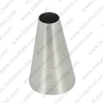 Stainless steel round pastry icing nozzle #355