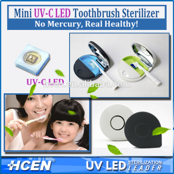 Toothbrush sterilizer box mini automatic led uv sterilizer