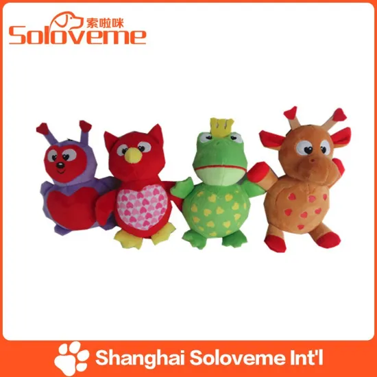 plush animal toy for pets