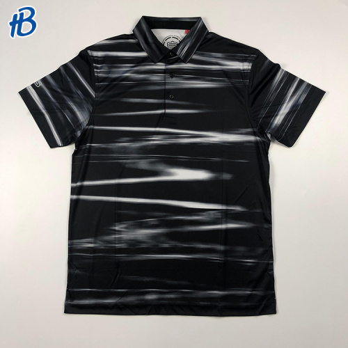 Logo Kustom Polo Polo Work Black Athletic