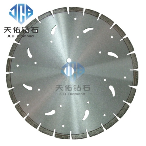 Полотно алмазной пилы — точечно-столбчатый дизайн зубьев