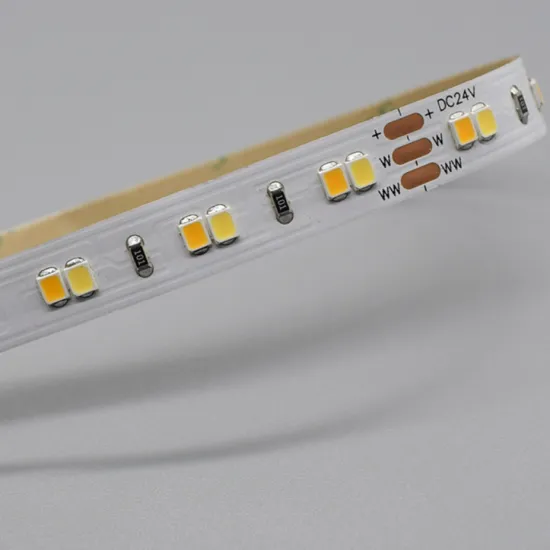 CCT 2835 LED Strip Light: High CRI Dimmable Dual Color Temperature Adjustable 5V/12V/24V