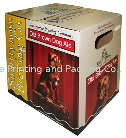 Water Proof Corrugated Printed Cardboard Boxes , Packing Boxes