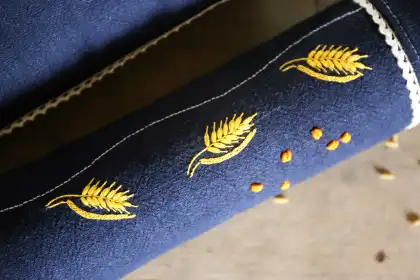 Comfortable Wheat-filled Home Use Cervical Pillow Case: Your Sleep Solution