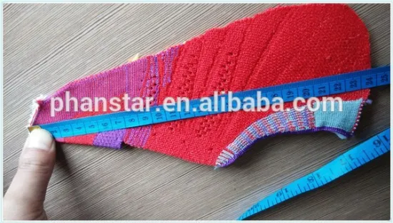 Sports shoe computerized knitting machine double head