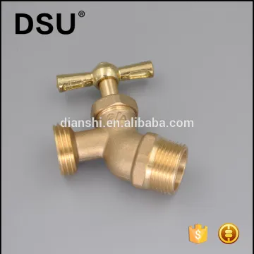 Forged male thread equal Brass bibb faucet /brass bibcock tap