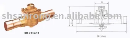 SR plunger check valve as Castel