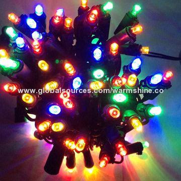 Mini Christmas String Lights Set with 110/220V Voltage, 5/10cm Bulb Distance