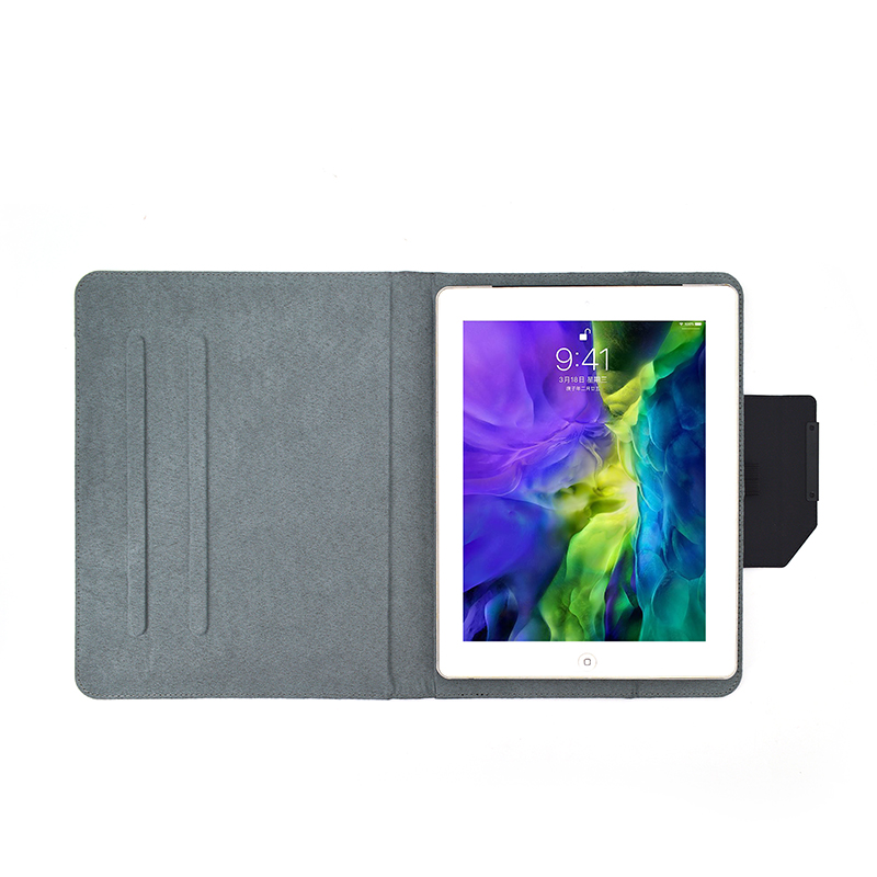 Caixa de capa do tablet para iPad Tri-Fold Bracket Flip