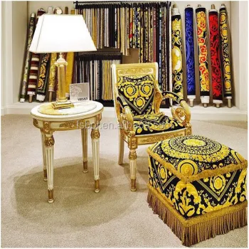 Luxurious Customized Antique Solid Wood Carved Dining Chair VC003-1
