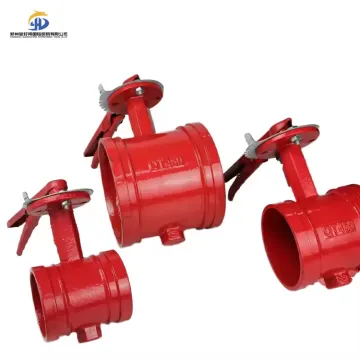 DN150 Hand Shank Trench Butterfly Valve