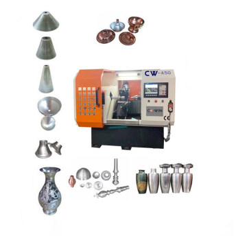 CNC Aluminum Spinning Flow Forming Head Tanks Machine Lathe for Aluminum Pizza Tray