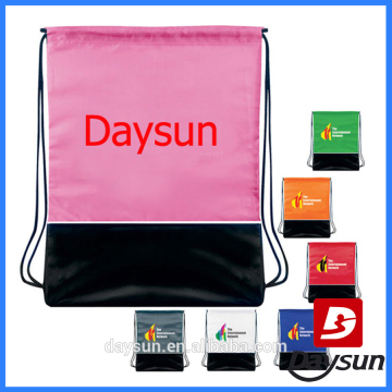 Cheap gym drawstring coin bag drawstring pouch backpack
