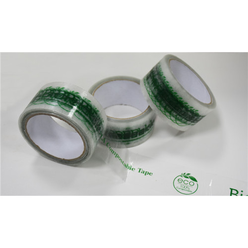 wholesale compostable PLA packing tapes with logo printing