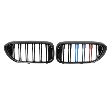 Hot Sale Diamond Grille Full Black for BMW 5 Series G30 G38 2018-2020 Front Bumper Grille