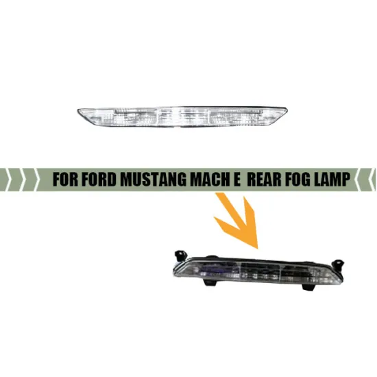 LED Rear Bumper Tail Light and Fog Lamp for Ford Mustang Mach-E 2021-2023