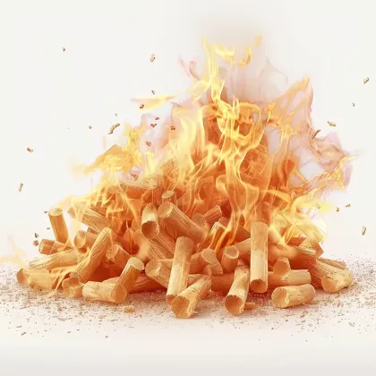 A1 Best Quality Pine Wood Pellets 6mm: Activated Carbon Energy Pellet Grill Briquettes