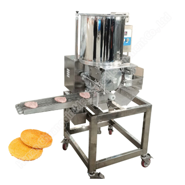 Macchina per hamburger in acciaio inossidabile: attrezzatura da pressatura e formazione di pattine di hamburger