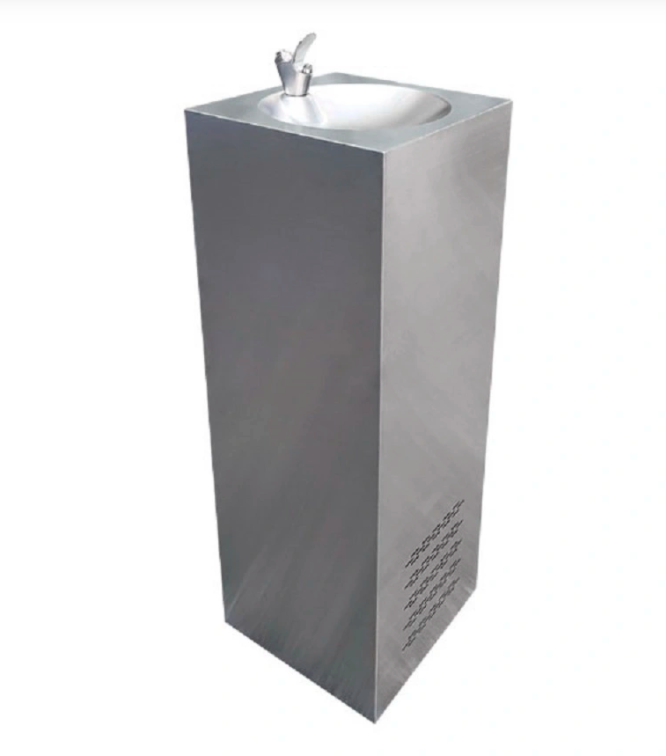 Distributeur d'eau en acier inoxydable vertical