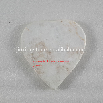 heart shaped marble coaster