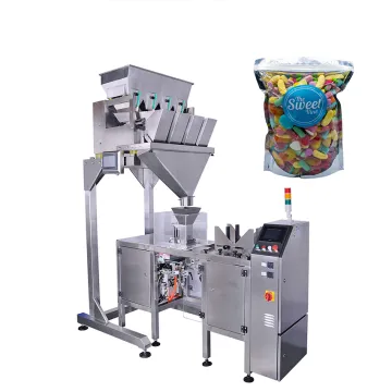 Candy Zip Bag Rotary Packing Machine