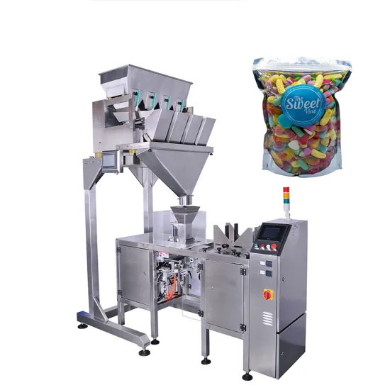 Candy Zip Bag Rotary Packing Machine