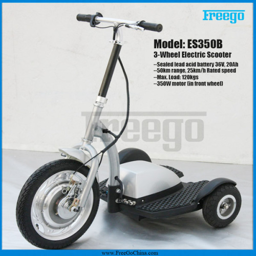 Stand up Electric Airport Use 3 Wheel Scooter (ES350B)