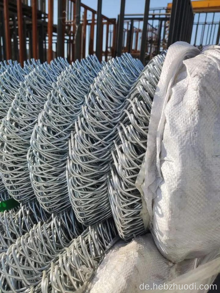 PVC Coated Chain Link Mesh Zaun