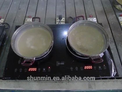 High duty 3600W commercial wok induction cooker commercial Induction Cooker with 304 stainless steel housing child safety lock
