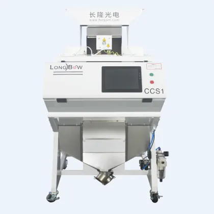 Color separator for grains ccs1-64cd longbow amd sorter ejector and  bulher technology