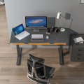 office desk with dual drawers