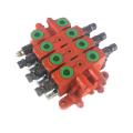 hydraulic machine spools manual control directional valve