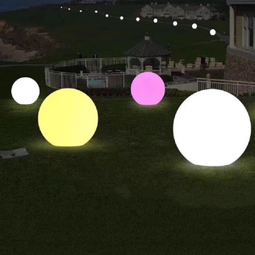 Πολύχρωμη ψηφιακή μαγική μπάλα LED για παραλία