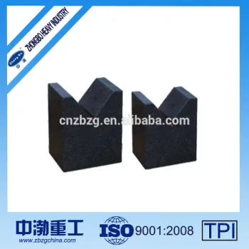High precision Marble Measuring Tools Granite V-shape Block