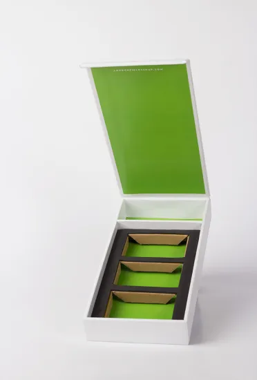 Hotel Soap Magnet Closure Book-shaped Rigid Gift Box