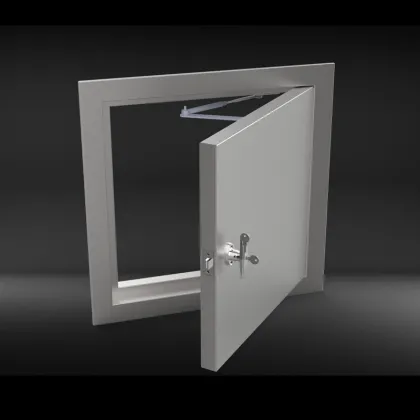 Smart Stainless Steel Fire-Rated Residential Garbage Chute with Central Control