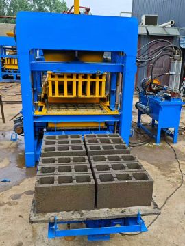 High Efficiency Automatic Block Machine for Interlocking Bricks