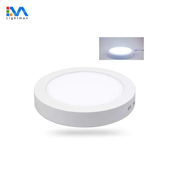 220mm Surface Mount Round LED Panel Downlight - 9W to 24W