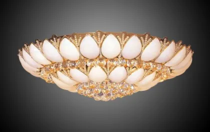 Fancy ceiling light crystal