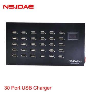 30 Port USB Industrial ou Home Desktop Charger