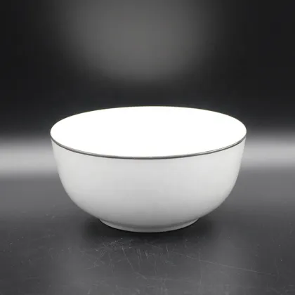 Luxurious Dinnerware Set New Bone Porcelain White Tableware