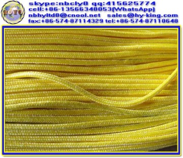 Double braided aramid cord , aramid fiber rope , nomex rope