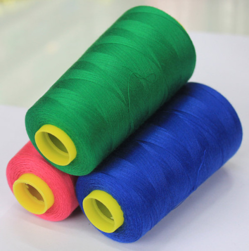 100% polyester Spun sợi Sanbang 40s/2 3000y may Thread