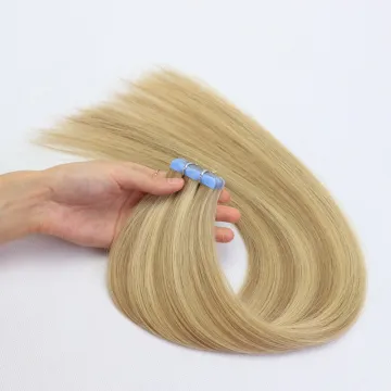 Best Quality Virgin Vietnam Human Straight Tape Hair Extension Double Drawn Wholesale Prices Straight Hair Tape In Extension