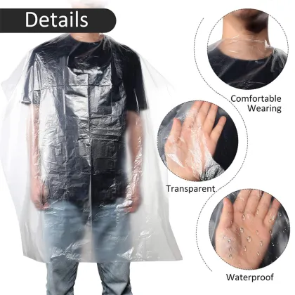 Disposable Barber Apron Waterproof Hairdressing Cape