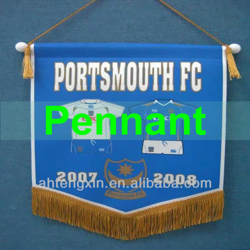 Top Quality Newest Custom Polyester Print Pennant