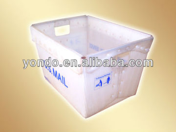 Hot sale corflute plastic container with lid