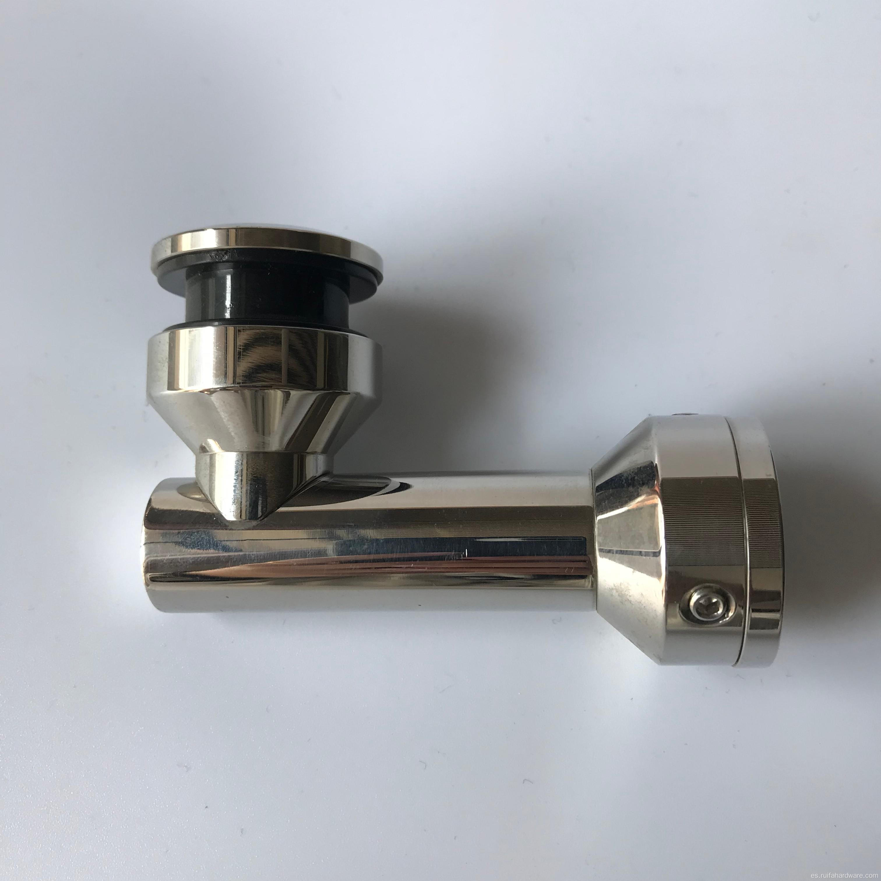 Conector de esquina de pared a vidrio para la puerta de la ducha