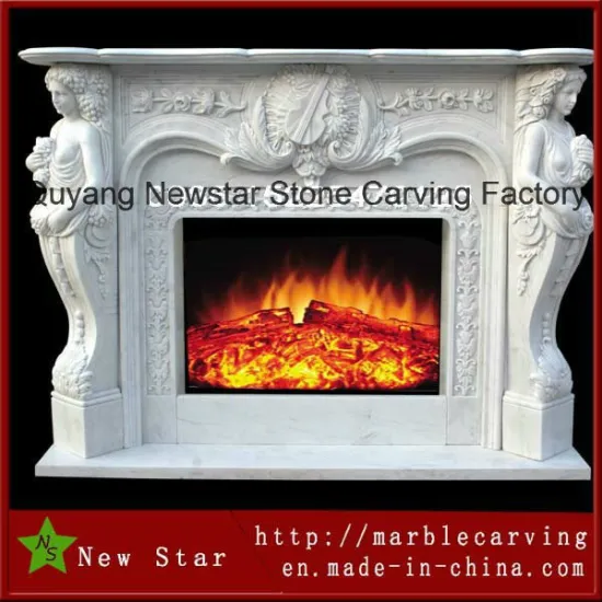 Indoor Marble Decorative Fireplace Surround