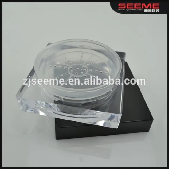 luxury sifter jar loose powder